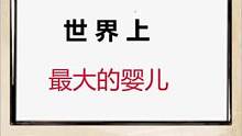 最大的婴儿
