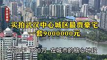 实拍武汉中心城区最贵的豪宅，一套9000000元，去体验一下