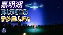嘉明湖未解之谜，警察巡山无意中拍到不明生物，难道是外星人吗？