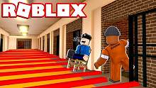 ROBLOX逃离监狱01：我逃离监狱却不小心逃到了月球上！炯囧侠解说