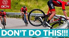 骑公路自行车下坡时不要做的 10 件事