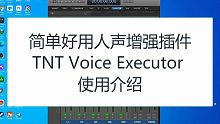 简单好用人声增强插件TNT Voice Executor 使用介绍