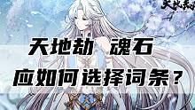 天地劫 七分钟了解魂石词条选择