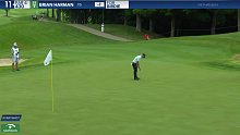 2021约翰迪尔精英赛，首轮(R1)，Brian Harman，每一杆。