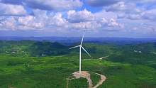 贵州省松桃苗族自治县盘石风力发电机组