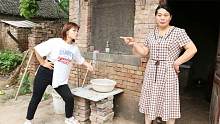 婆婆嘟囔儿媳啥活都不干，没想儿媳对“盆”指桑骂槐，太搞笑了