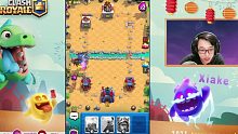 侠客｜随机牌组打天梯,这实况主想不开吗？ ！ ClashRoyale皇室战争