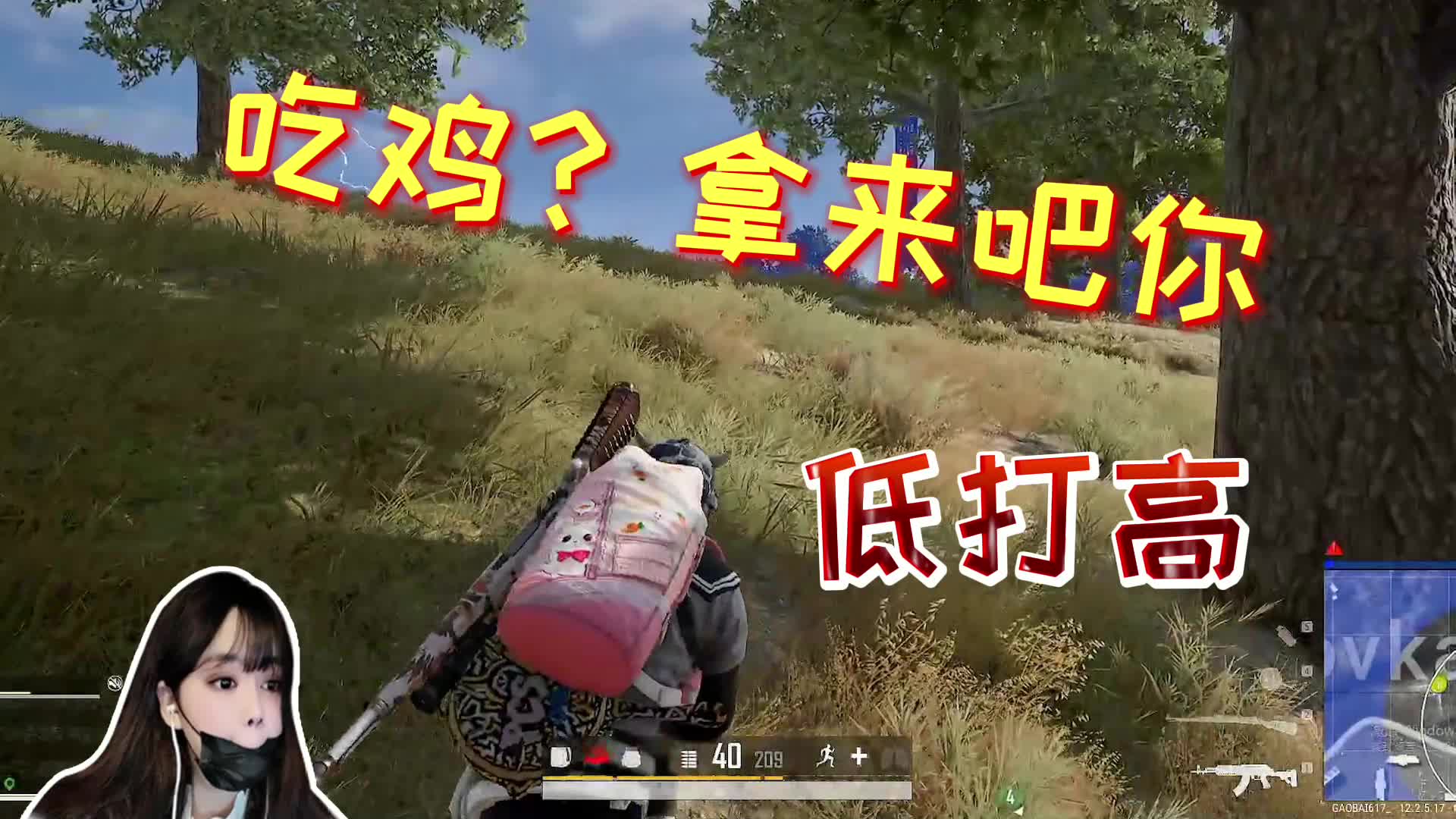 低打高，吃鸡？拿来吧你