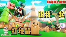 Roblox打地鼠模拟器：小小地鼠能躲过我的大锤吗？