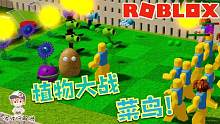 Roblox植物大战菜鸟：当植物大战Roblox中的菜鸟谁更厉害？