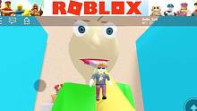 Roblox逃离巴尔迪：你们见过巴尔迪吃人吗？他竟然对着我流口水！
