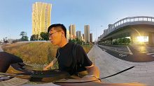 【城市白噪音】一起散步  记得带耳机 视频白噪音 Insta360 ONE 360全景视频测试