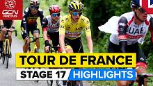 2021 年环法自行车赛第 17 阶段亮点 | 在巴士底日为领奖台而战