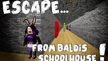 波波仔解说 roblox虚拟世界“Baldi的基础知识”：巴尔迪好赢！