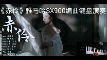 《赤伶》～HITA 原版MV+雅马哈PSR-SX900编曲键盘