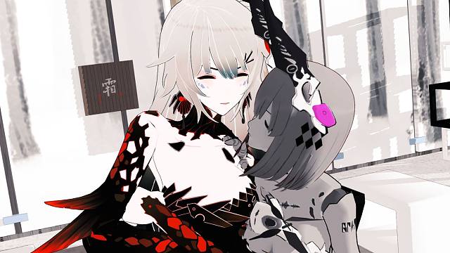 【整活 发糖/战双mmd】露西亚 x 丽芙 [黑化版]