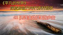 深度解读《平凡的世界》：秀莲主动提出嫁少安 第四十二章