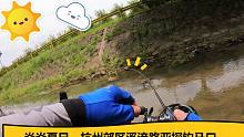 夏日炎炎怎么玩？杭州郊区溪流路亚探钓马口