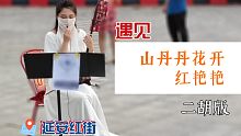 【贝波Life】遇见 | 白衣小姐姐二胡独奏《山丹丹花开红艳艳》 延安红街一日游