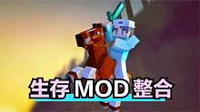 我的世界生存mod整合，转化桌、随机掉落、骑马与砍杀