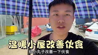 河南下了一天一夜的雨，磊子給小家改善伙食，香菇燉雞那叫一個絕