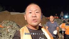 农村小伙晚上11收到村委会通知，自愿参加河提修复决口，干就完了