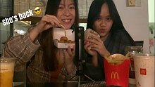 【Char】mcdonald's mukbang ( spicy cheeseburger, nug