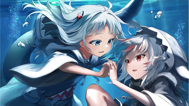 【gawr gura】【熟肉】跟鲨鲨一起看鲨鲨出演的电