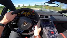 兰博基尼 第一视角 Lamborghini Aventador SV