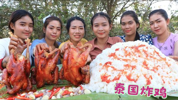 火遍全网的乡村炸鸡，难怪都想去泰国游，从此迷恋上