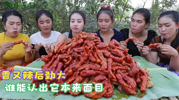 吃鸡爪只服这6个妹子，又辣又香后劲十足，一般人不敢动手