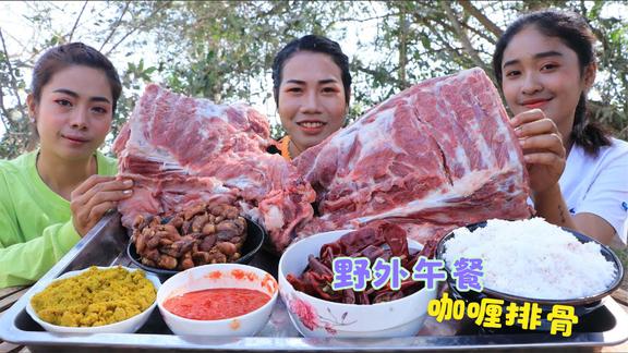 泰国妹子无肉不欢，关键是怎么吃都不胖，这样的火腿盛宴谁忍得住