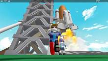 roblox 虚拟世界 “自然灾害模拟器”：原来这航天飞机真的能飞！