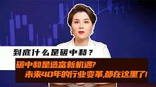 碳中和是造富新机遇？未来40年的行业变革，都在这里了！