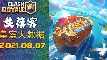 2021.08.07 | 皇室大数据 | 皇室战争 天梯 最强牌组推荐 | 失落客