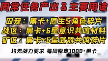【战双帕弥什】周常任务介绍&黑卡获取｜萌新入坑指南（三大玩法：囚笼&战区&矿区）