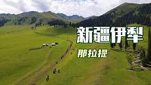 自驾新疆伊犁最美草原之一，那拉提空中草原，游牧人家和雪莲谷