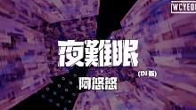 阿悠悠 - 夜难眠 (DJ 版)「忘不掉 那么粘 那么嫌 那么甜」【動態歌詞/pīn yīn gē 