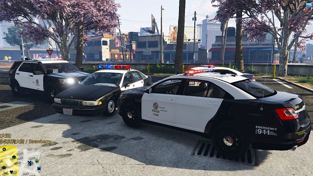 【gta5】城市警方追缉一辆退役警车!