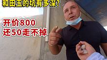 和田玉的坑有多深？开价800，还50走不掉