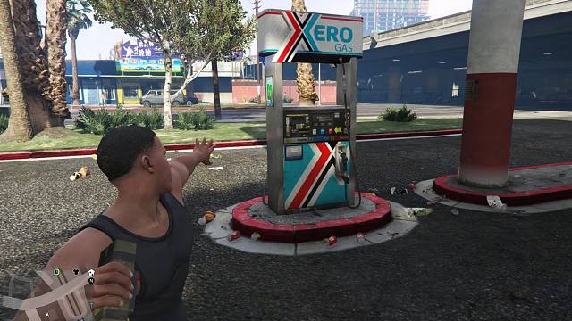 在gta5里,加油站爆炸有多恐怖?
