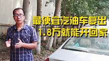 别再买老年代步车了！这款燃油车能上牌上路，1.8万就能开回家？