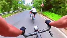 小新才是骑行界神一样的存在～蜗牛跟山猫猫都不算什么～#压弯压出新高度 #源于训练 #onex2全景相