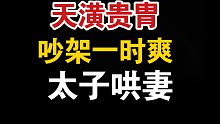 【天潢贵胄】吵架一时爽，道歉火葬场，太子殿下哄妻