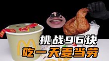 一天只吃96元麦当劳！没想到会这么实惠，色香味俱全！