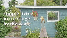 治愈系VLOG |【The Cottage Fairy】小森林· 八月海边宁静慢生活