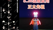 【光遇】8.26国服正太先祖复刻！还带双人木椅！先祖复刻攻略！