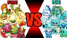 Team FIRE vs ICE - Which Team Plant Will Win? - Pv