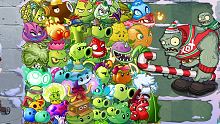 PvZ 2 Random Team Plant VS Christmas Gargantuar LE