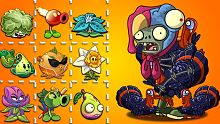 PvZ 2 All Plants Level 1 Power Up Vs Turkey Wrangl